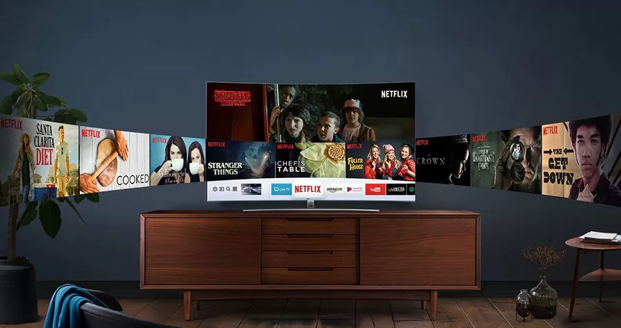 mira netflix en tu tv samsung